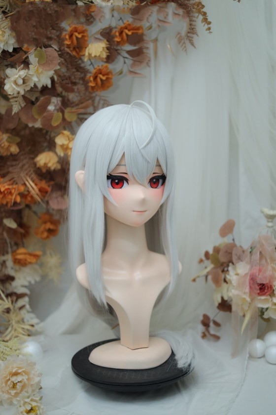 NFD Kigurumi Arknights Skadi the Corrupting Heart Cosplay Mask